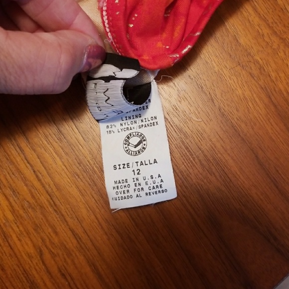 Tankini,Orange And gold , 12 - Picture 5 of 6